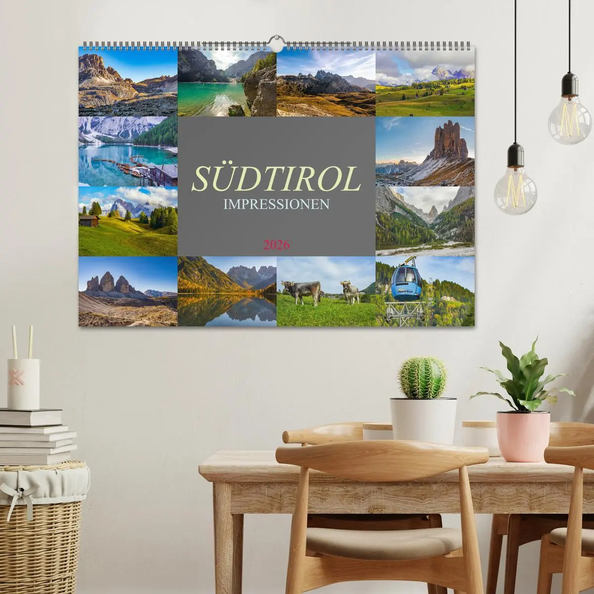 Bild: 9783457263129 | Südtirol Impressionen (Wandkalender 2026 DIN A2 quer), CALVENDO...