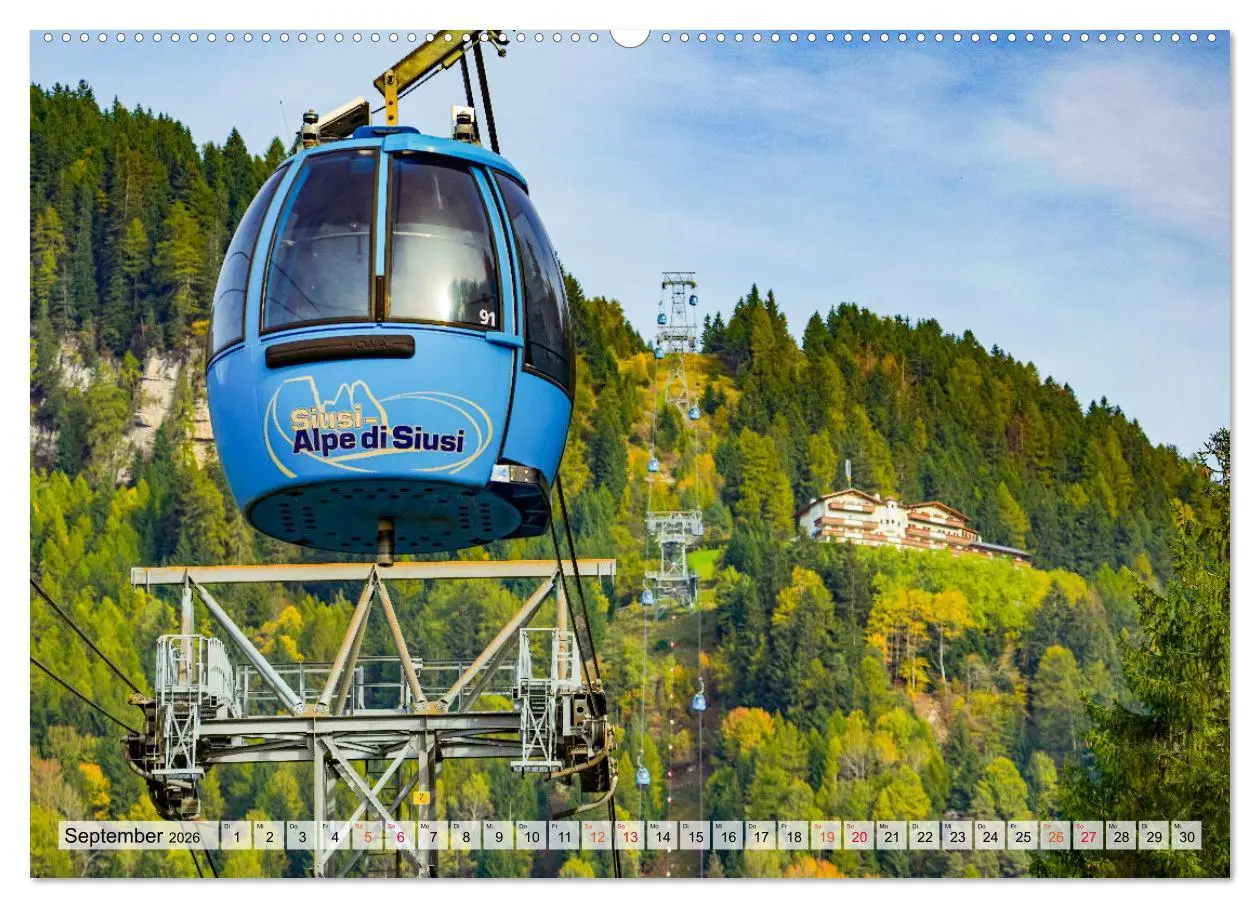 Bild: 9783457263129 | Südtirol Impressionen (Wandkalender 2026 DIN A2 quer), CALVENDO...