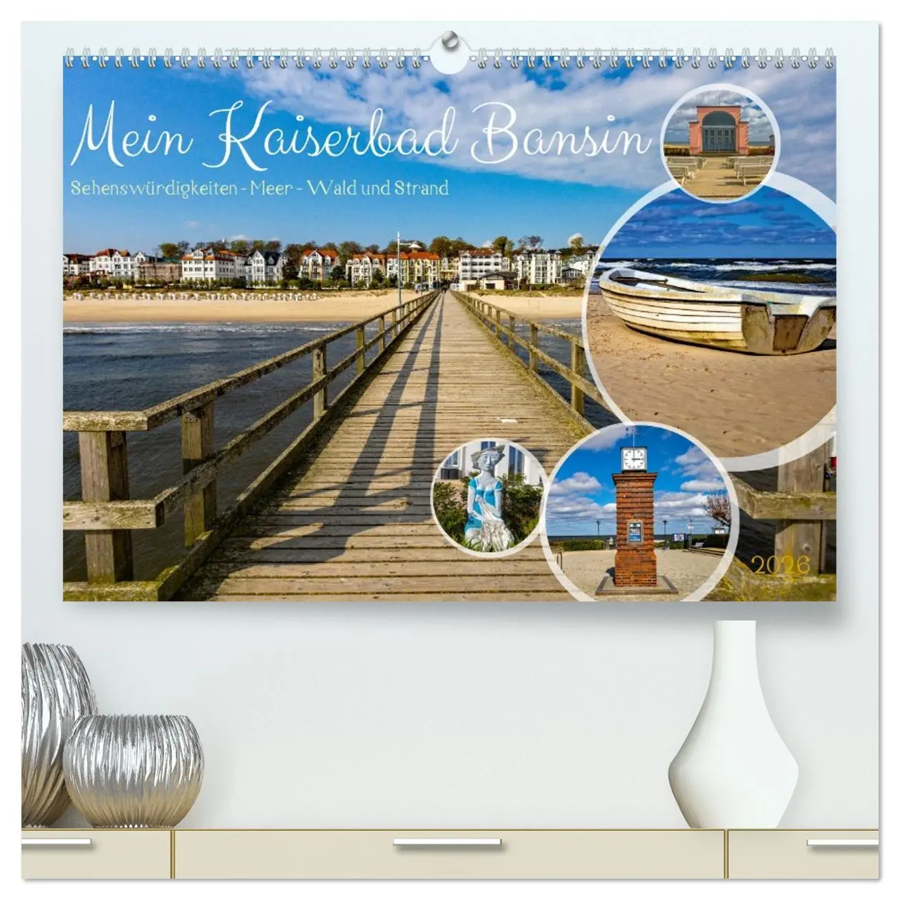 Cover: 9783457403129 | Mein Kaiserbad Bansin (hochwertiger Premium Wandkalender 2026 DIN...