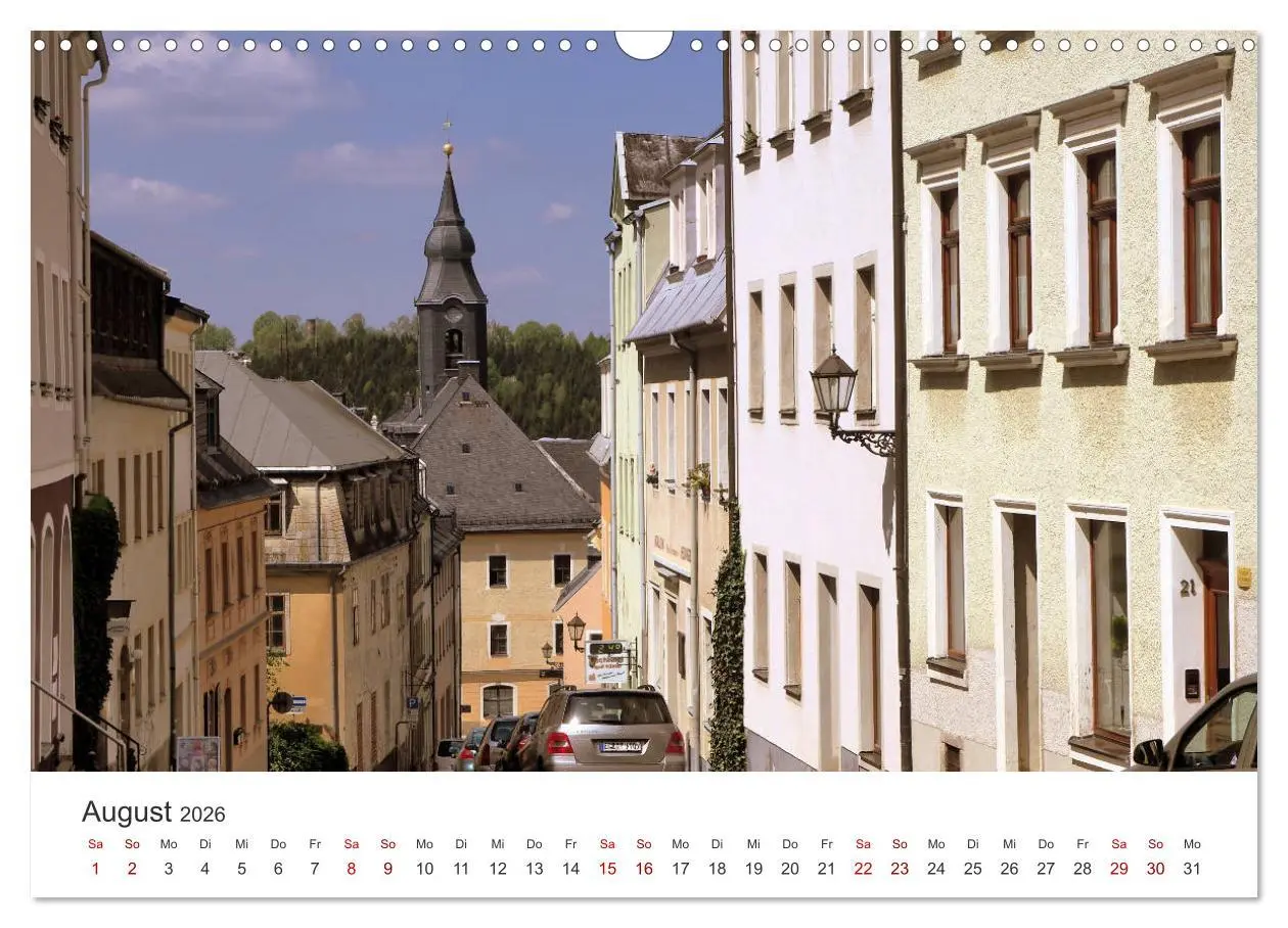 Bild: 9783457883129 | Annaberg - Hauptstadt des Erzgebirges (Wandkalender 2026 DIN A3...