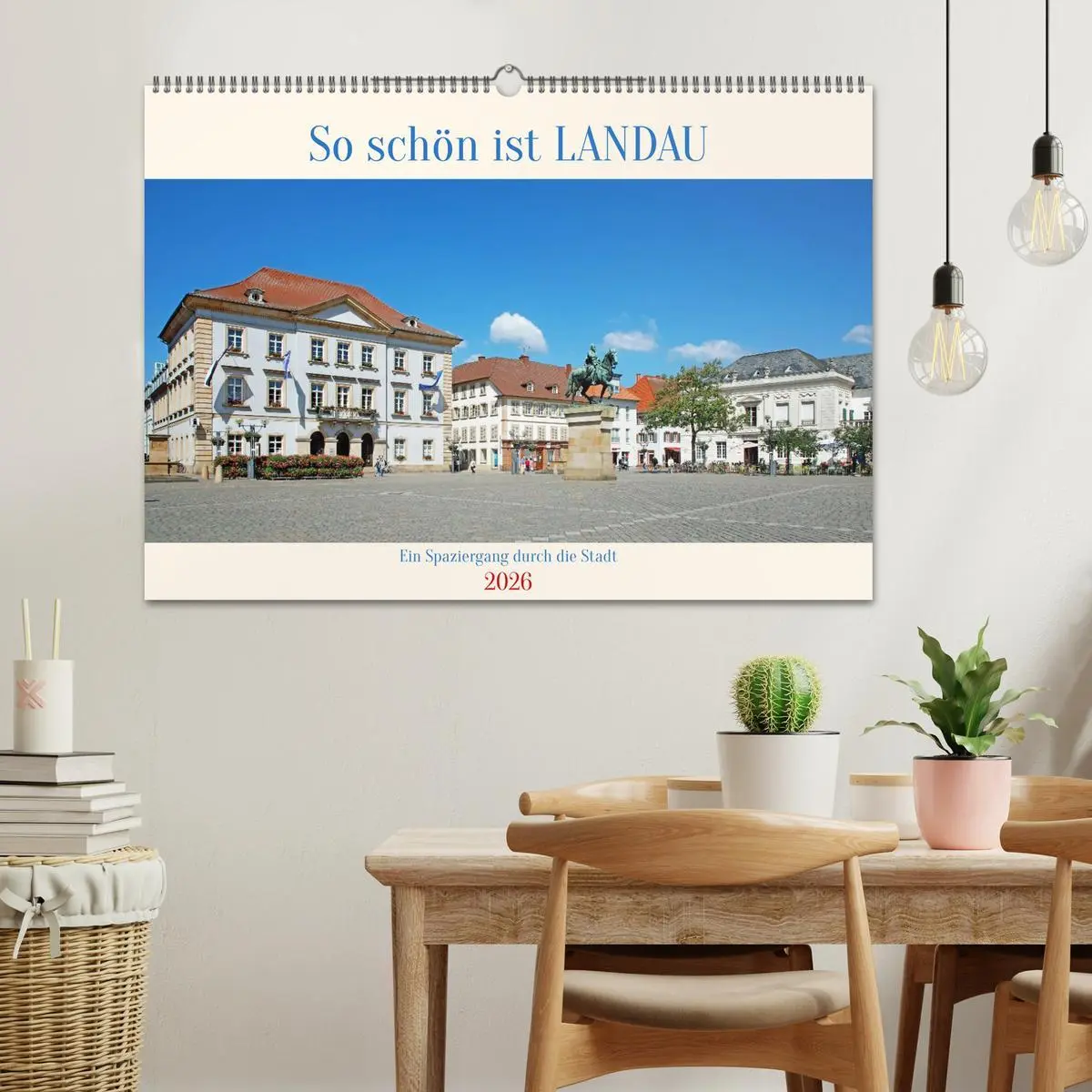 Bild: 9783516593129 | So schön ist Landau (Wandkalender 2026 DIN A2 quer), CALVENDO...