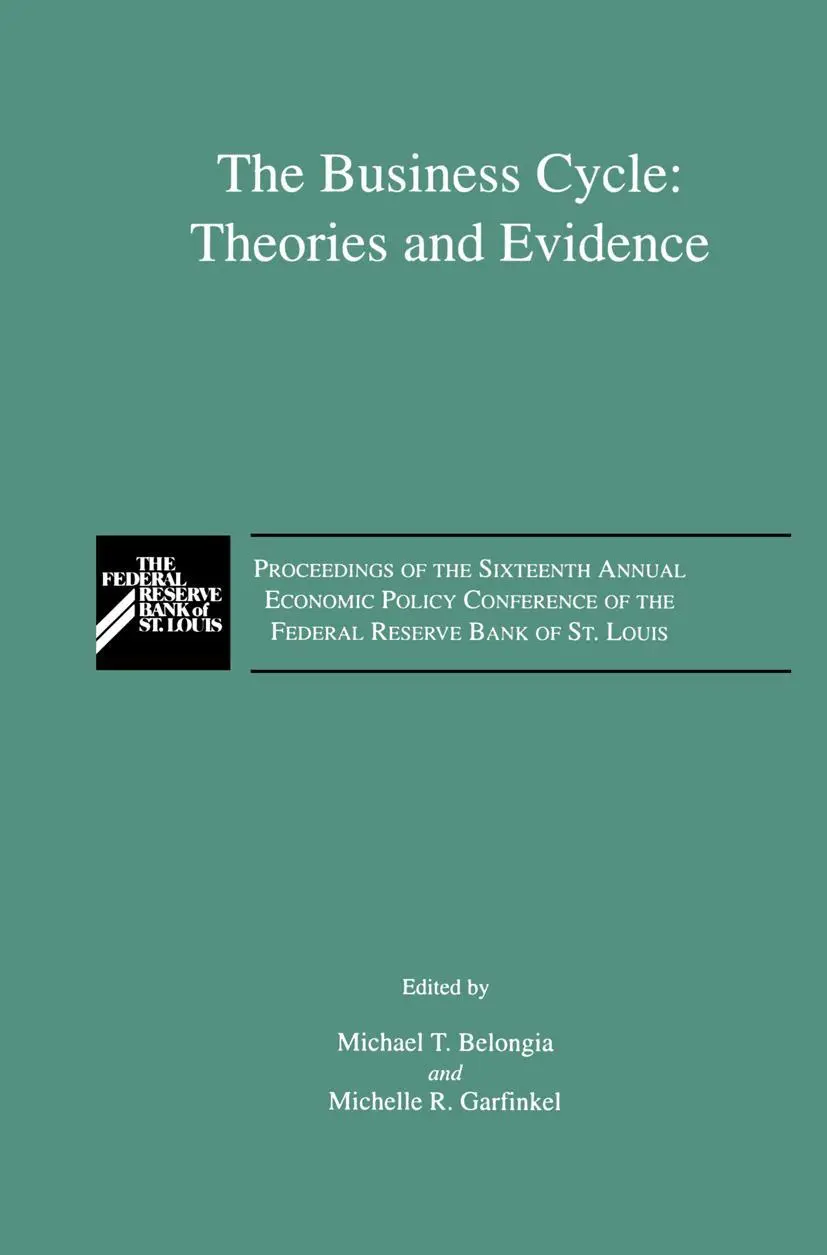 Cover: 9789401053129 | The Business Cycle: Theories and Evidence | Garfinkel (u. a.) | Buch