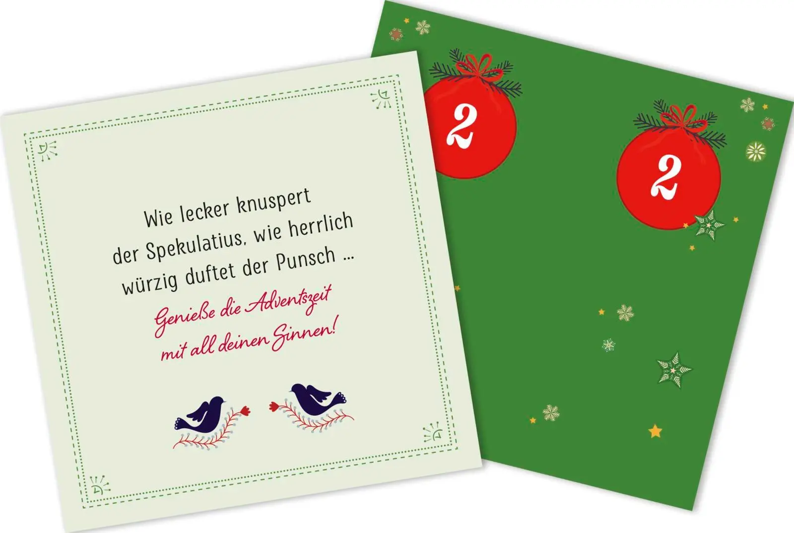 Bild: 4036442013229 | Eine fröhliche Adventszeit! | Groh Verlag | Kalender | Schachtel