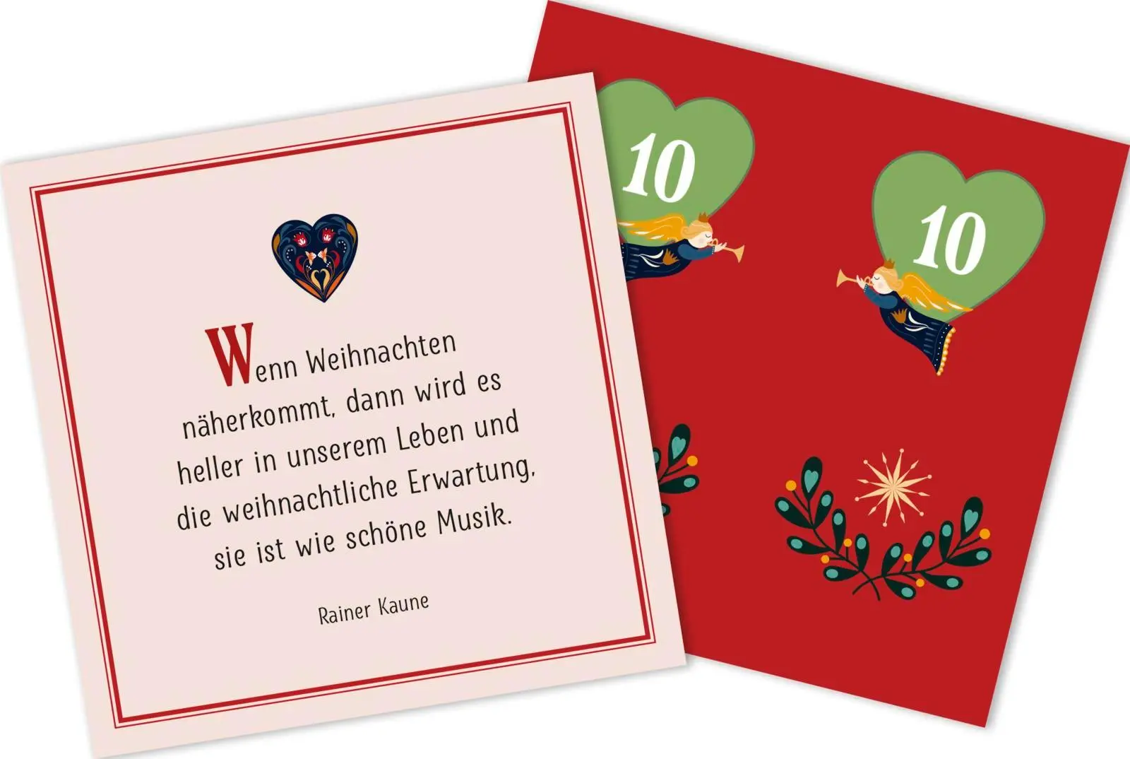 Bild: 4036442013229 | Eine fröhliche Adventszeit! | Groh Verlag | Kalender | Schachtel