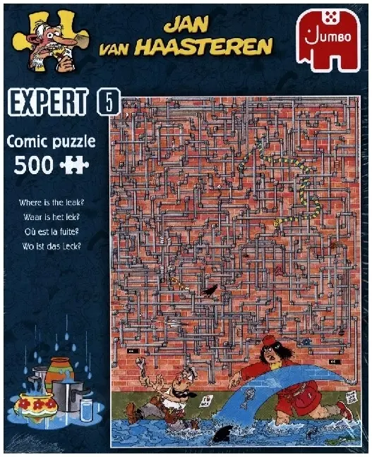 Cover: 8710126013229 | Jan van Haasteren - Wo ist das Leck? - 500 Teile | Spiel | 1110100031