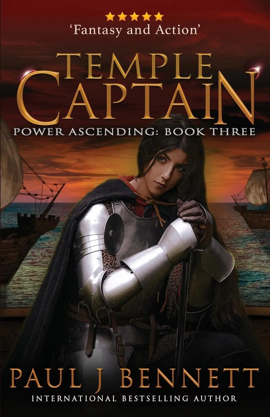 Cover: 9781990073229 | Temple Captain | An Epic Military Fantasy Novel | Paul J Bennett