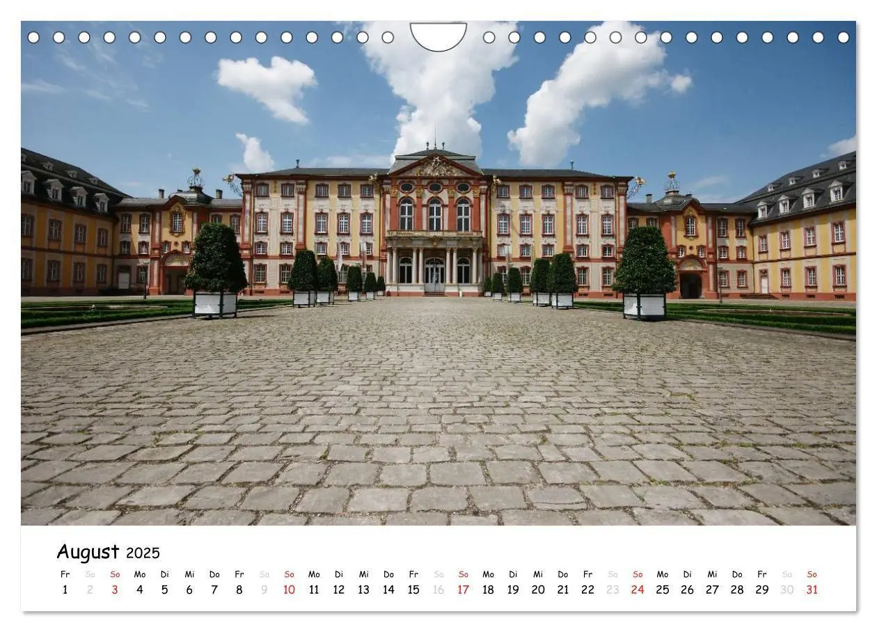 Bild: 9783435473229 | Schlösser und Gärten Süddeutschland (Wandkalender 2025 DIN A4...
