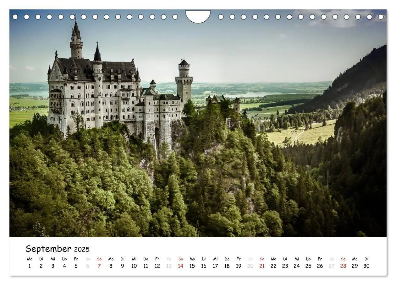 Bild: 9783435473229 | Schlösser und Gärten Süddeutschland (Wandkalender 2025 DIN A4...
