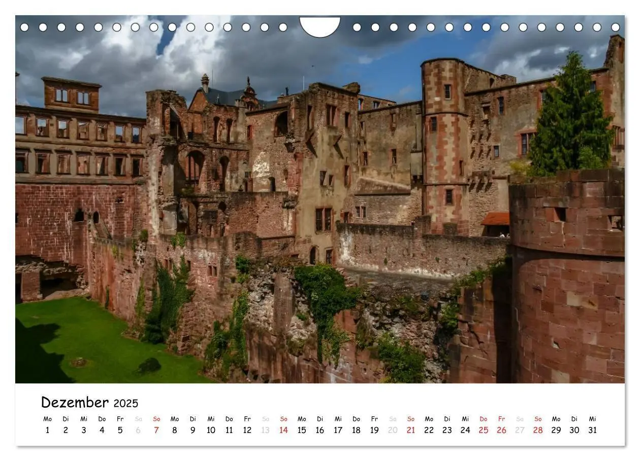 Bild: 9783435473229 | Schlösser und Gärten Süddeutschland (Wandkalender 2025 DIN A4...