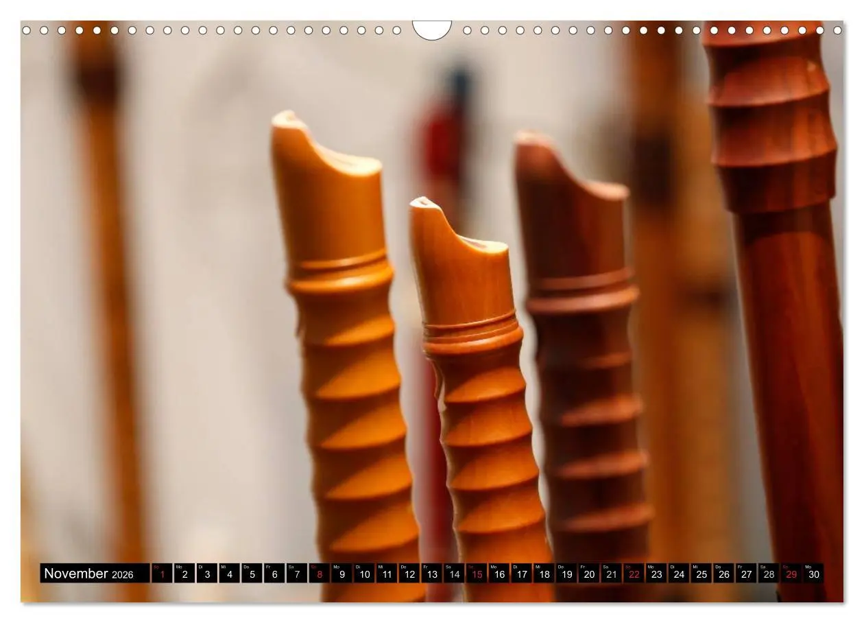 Bild: 9783516033229 | Die Welt der Musikinstrumente (Wandkalender 2026 DIN A3 quer),...