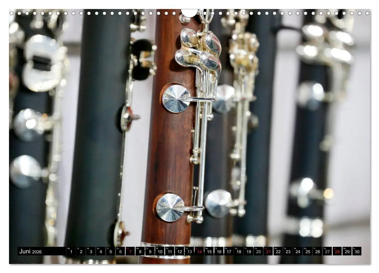 Bild: 9783516033229 | Die Welt der Musikinstrumente (Wandkalender 2026 DIN A3 quer),...