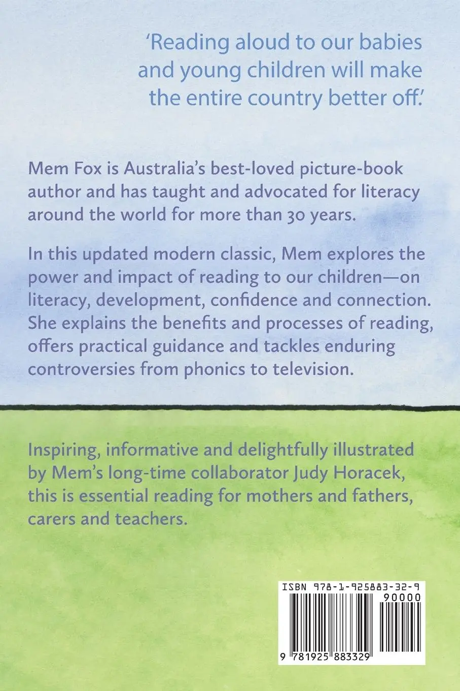 Rückseite: 9781925883329 | Reading Magic | Mem Fox (u. a.) | Taschenbuch | Englisch | 2020