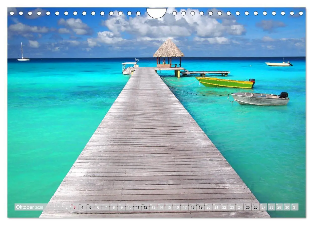 Bild: 9783435223329 | Bora Bora - Strände und Landschaften (Wandkalender 2025 DIN A4...