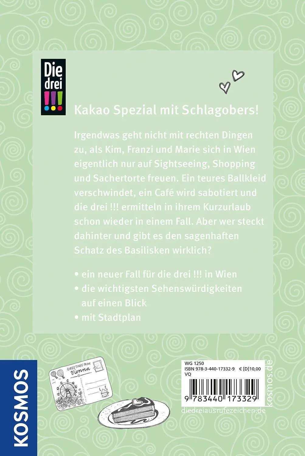 Bild: 9783440173329 | Die drei !!!, Sabotage, Sachertorte und ganz viel Wien. | Mira Sol