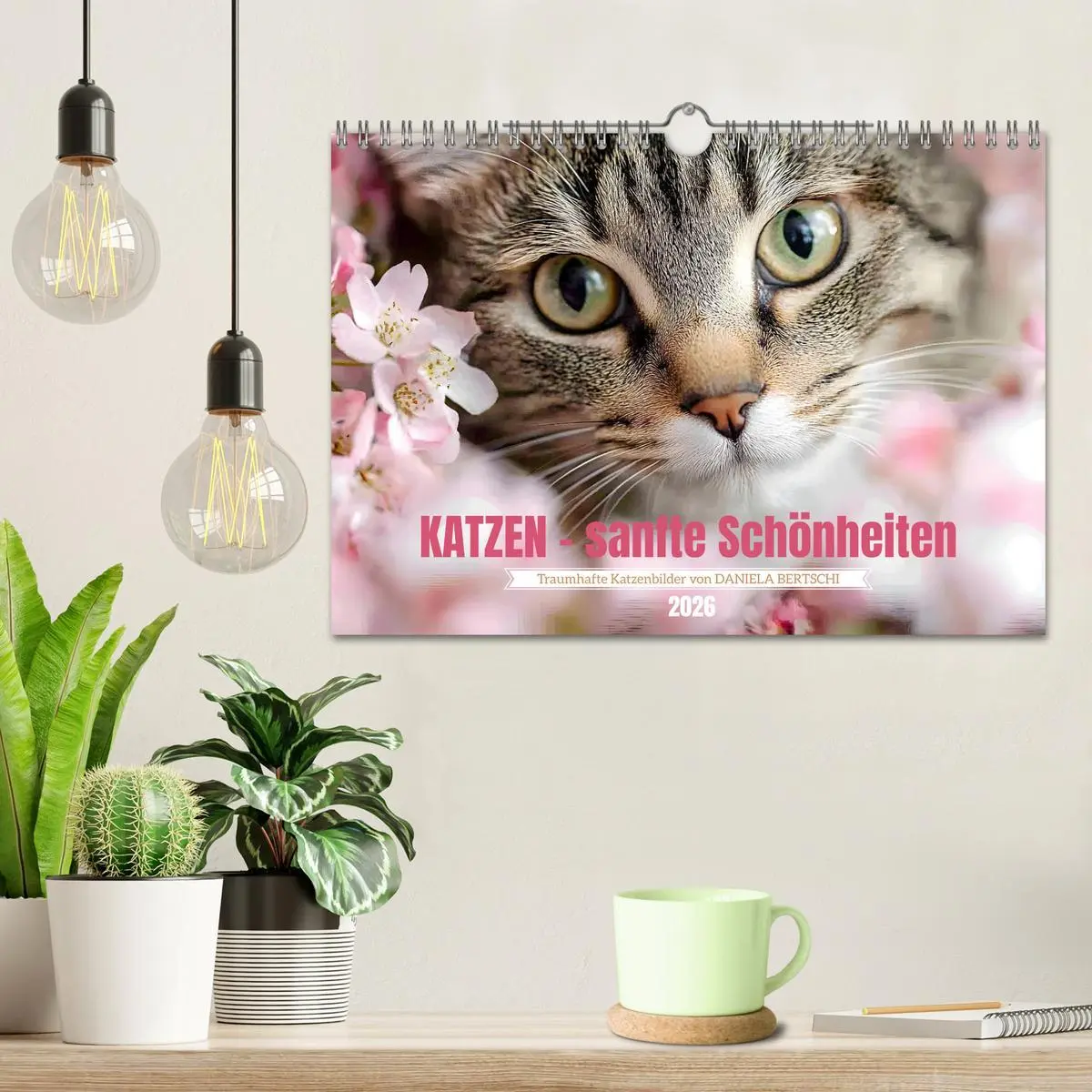 Bild: 9783457313329 | Katzen - sanfte Schönheiten (Wandkalender 2026 DIN A4 quer),...