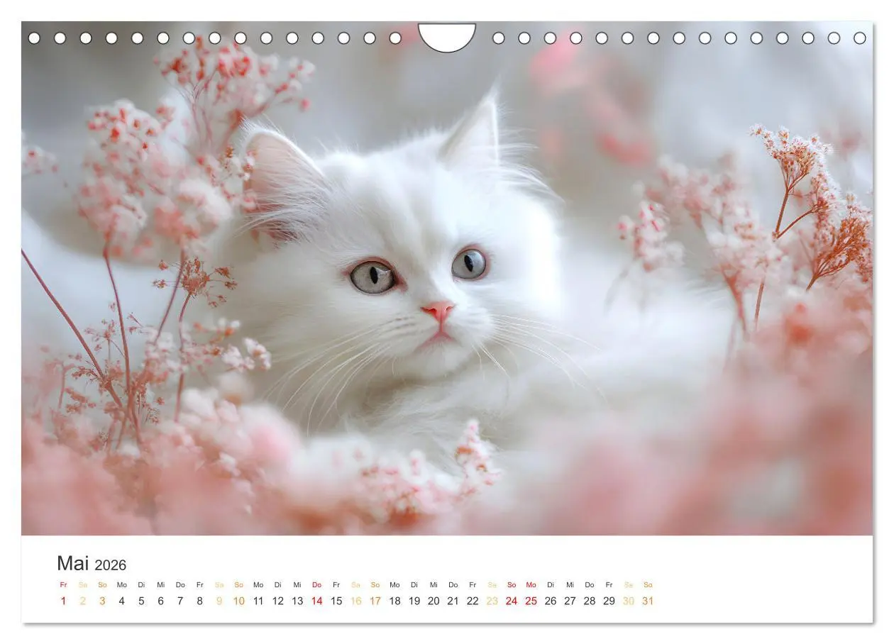 Bild: 9783457313329 | Katzen - sanfte Schönheiten (Wandkalender 2026 DIN A4 quer),...