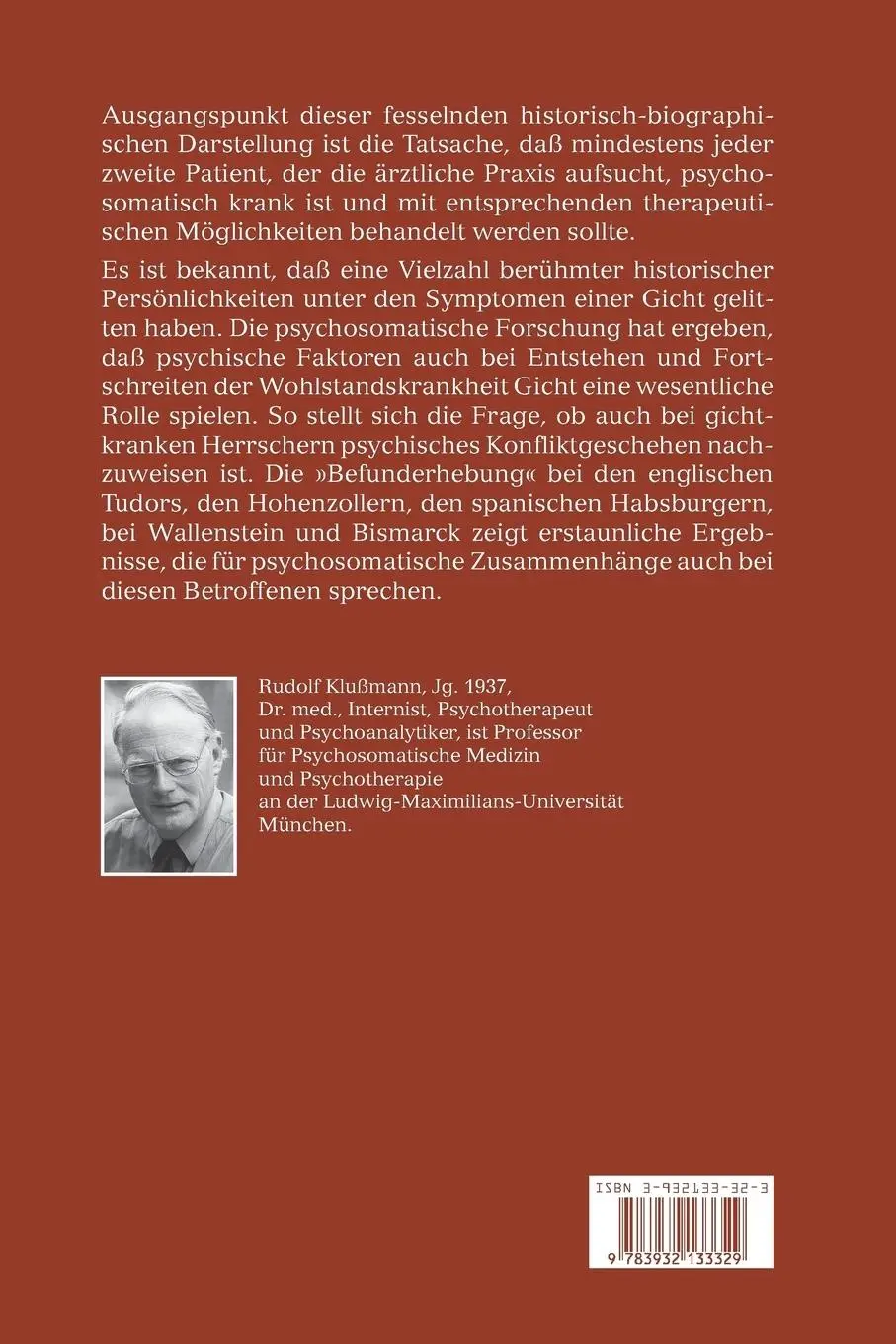 Rückseite: 9783932133329 | Gicht - Gier - Größe - Macht | Rudolf Klußmann | Taschenbuch | 220 S.