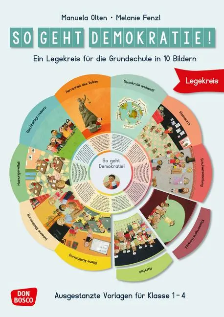 Cover: 4260694923429 | So geht Demokratie! Legekreis für die Grundschule in 10 Bildern | 8 S.