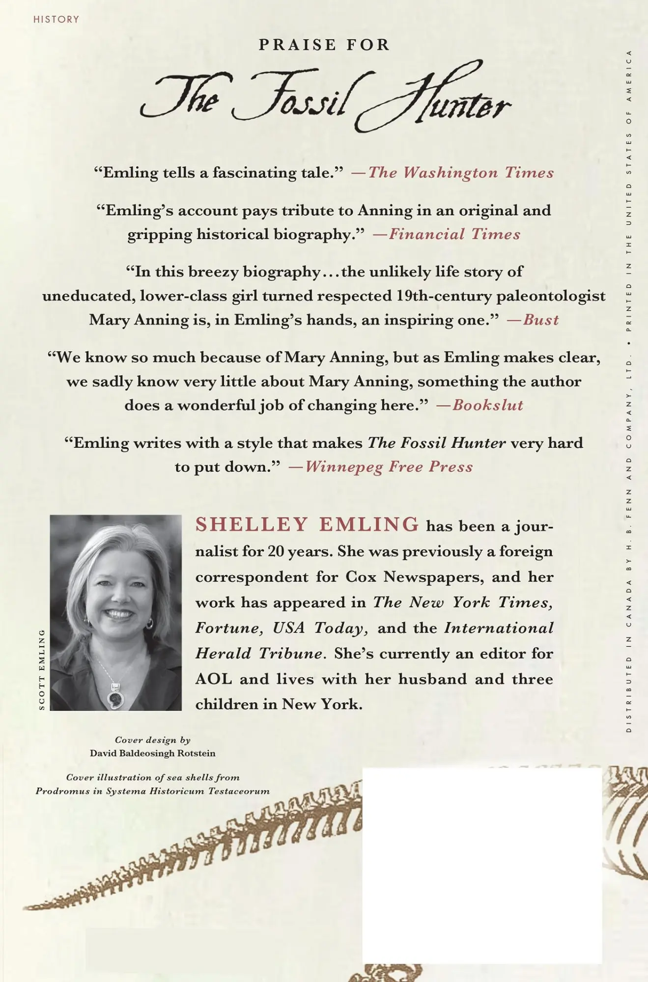 Rückseite: 9780230103429 | FOSSIL HUNTER | Shelley Emling | Taschenbuch | Kartoniert / Broschiert