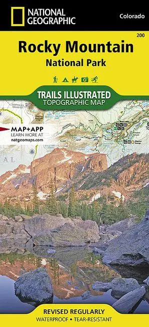 Cover: 9781566953429 | Rocky Mountain National Park Map | National Geographic Maps | Englisch