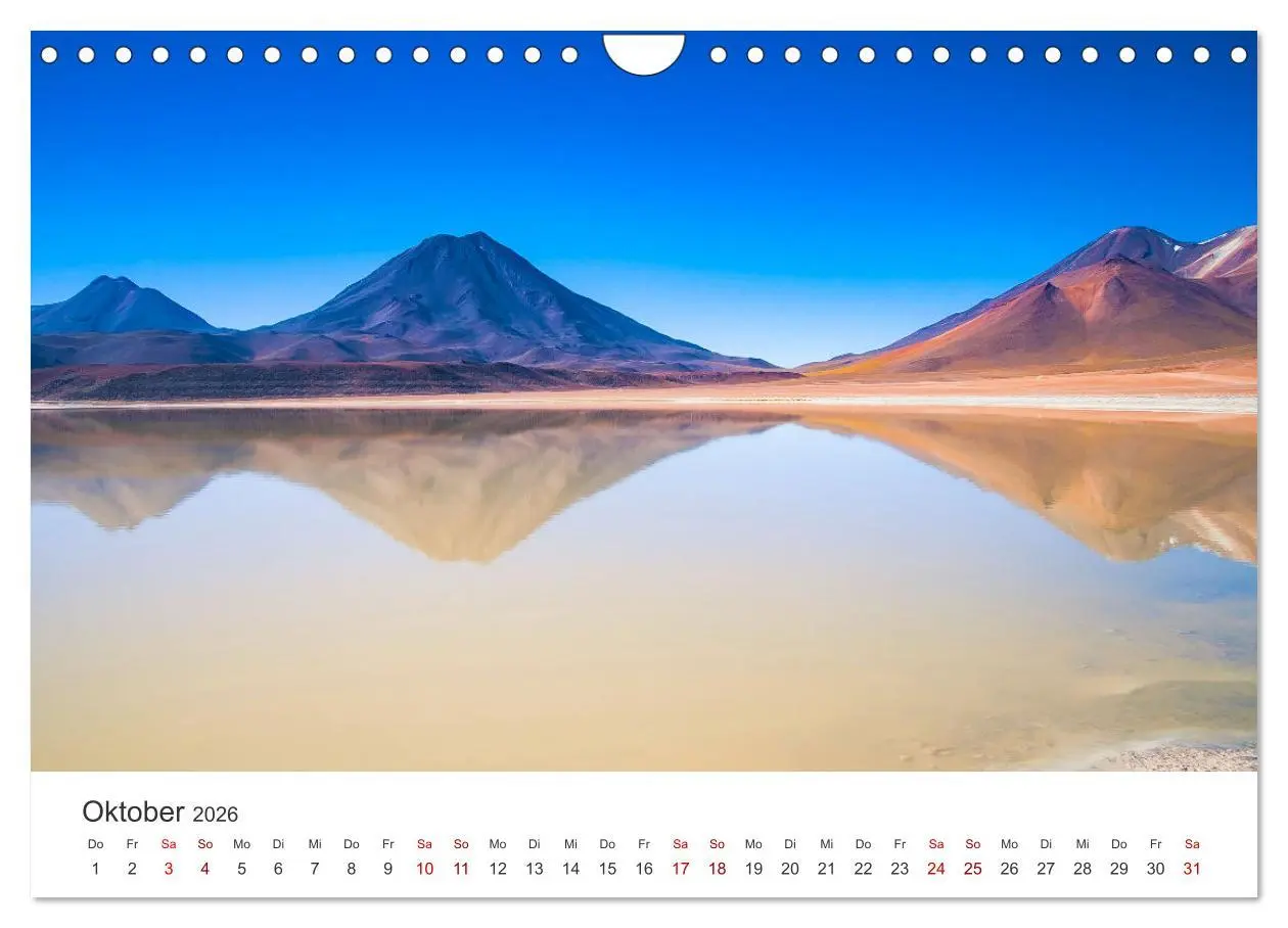 Bild: 9783457613429 | Chile - Das langgestreckte Land. (Wandkalender 2026 DIN A4 quer),...