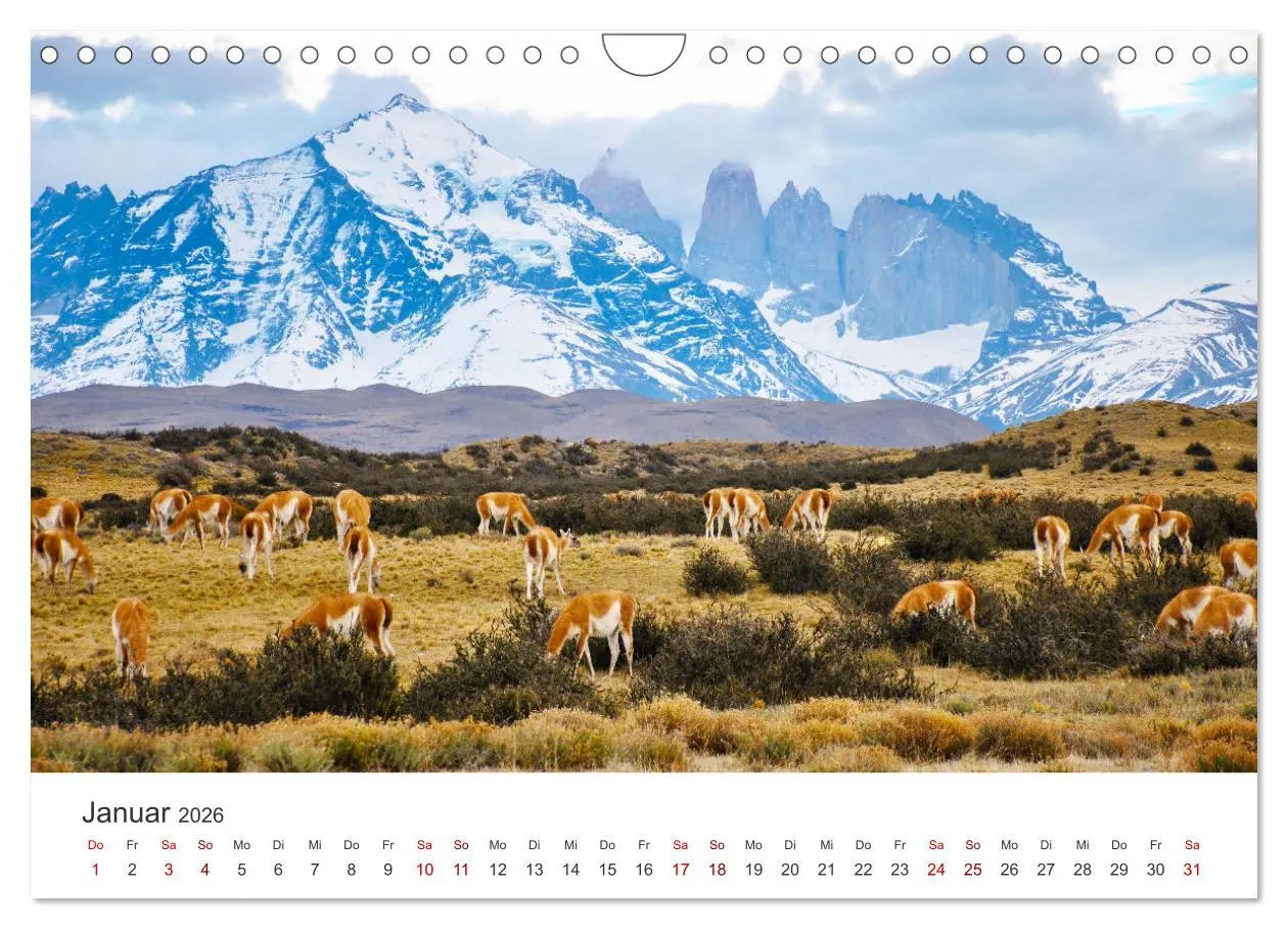 Bild: 9783457613429 | Chile - Das langgestreckte Land. (Wandkalender 2026 DIN A4 quer),...