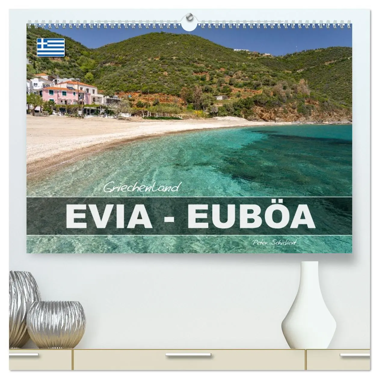 Cover: 9783516253429 | Griechenland - Euböa - Evia (hochwertiger Premium Wandkalender 2026...