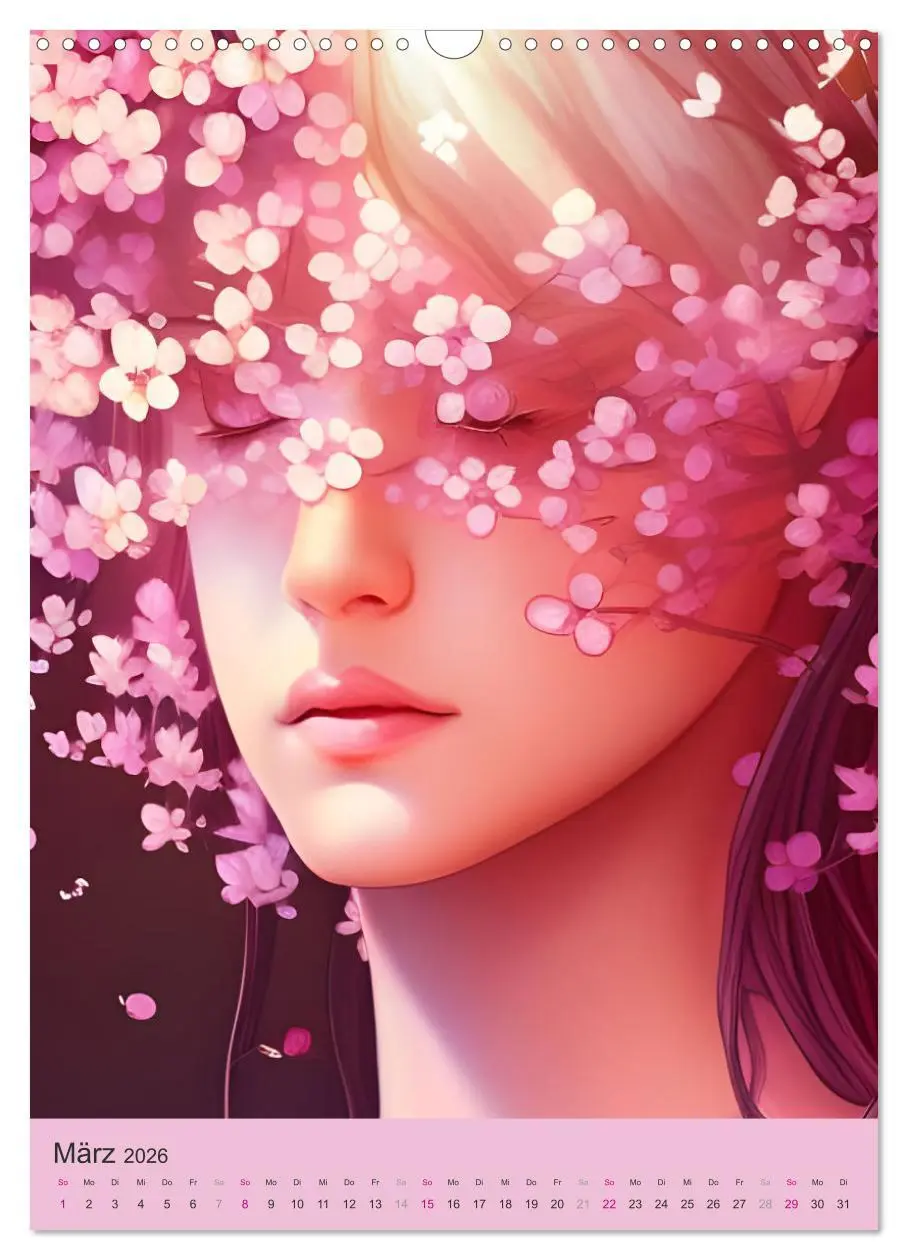 Bild: 9783516323429 | Japanische Kirschblüten - Portraits zum Träumen (Wandkalender 2026...