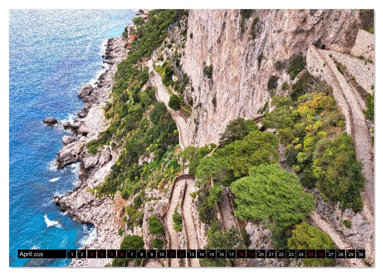 Bild: 9783516633429 | Faszinierendes Capri (Wandkalender 2026 DIN A3 quer), CALVENDO...
