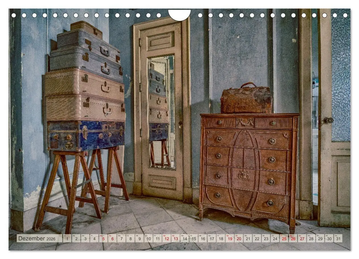 Bild: 9783516703429 | Lost Places - vergessene Schätze (Wandkalender 2026 DIN A4 quer),...