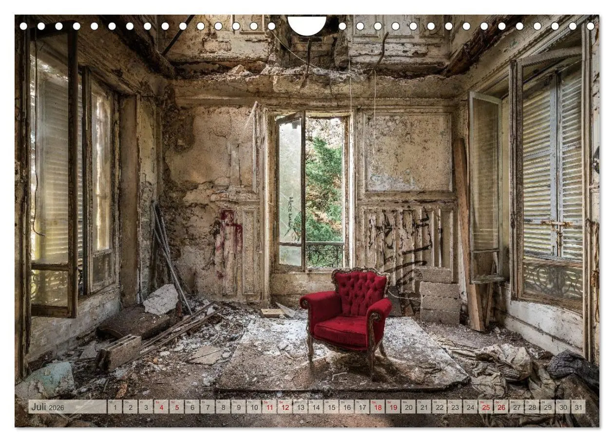 Bild: 9783516703429 | Lost Places - vergessene Schätze (Wandkalender 2026 DIN A4 quer),...