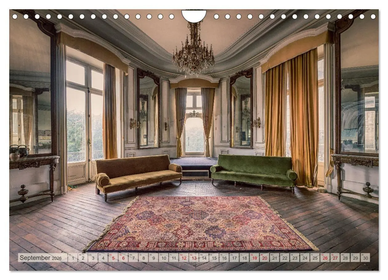 Bild: 9783516703429 | Lost Places - vergessene Schätze (Wandkalender 2026 DIN A4 quer),...