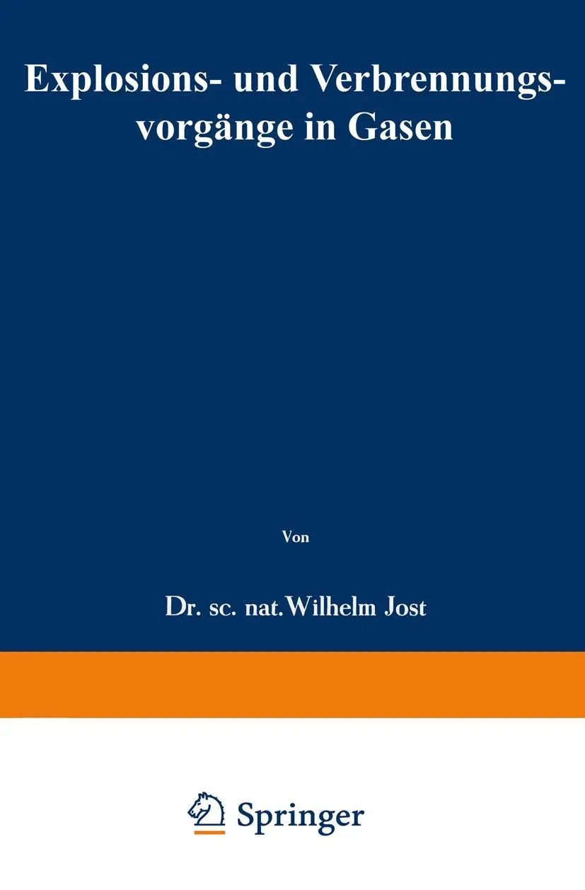 Cover: 9783642503429 | Explosions- und Verbrennungsvorgänge in Gasen | Wilhelm Jost | Buch