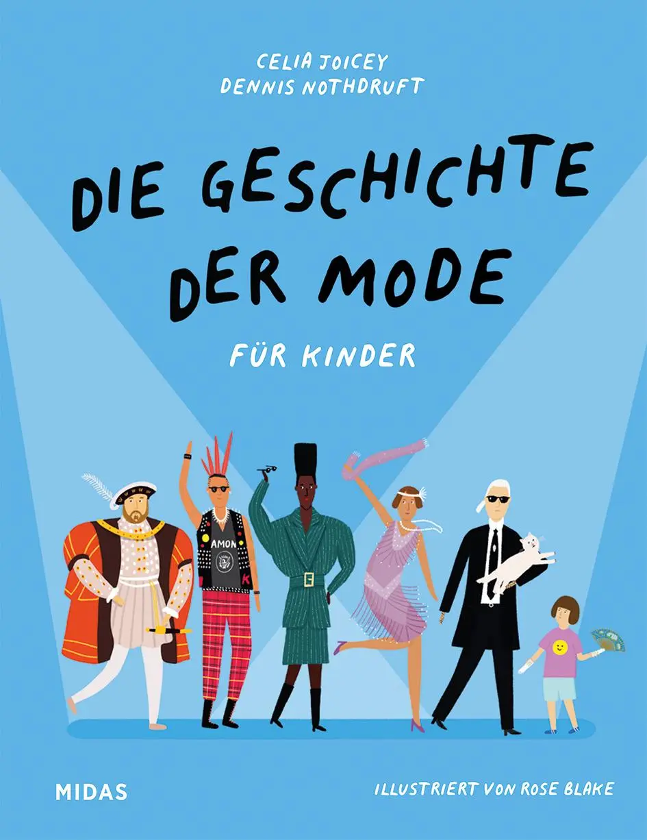 Cover: 9783038763529 | Die Geschichte der Mode für Kinder | Celia Joicey (u. a.) | Buch