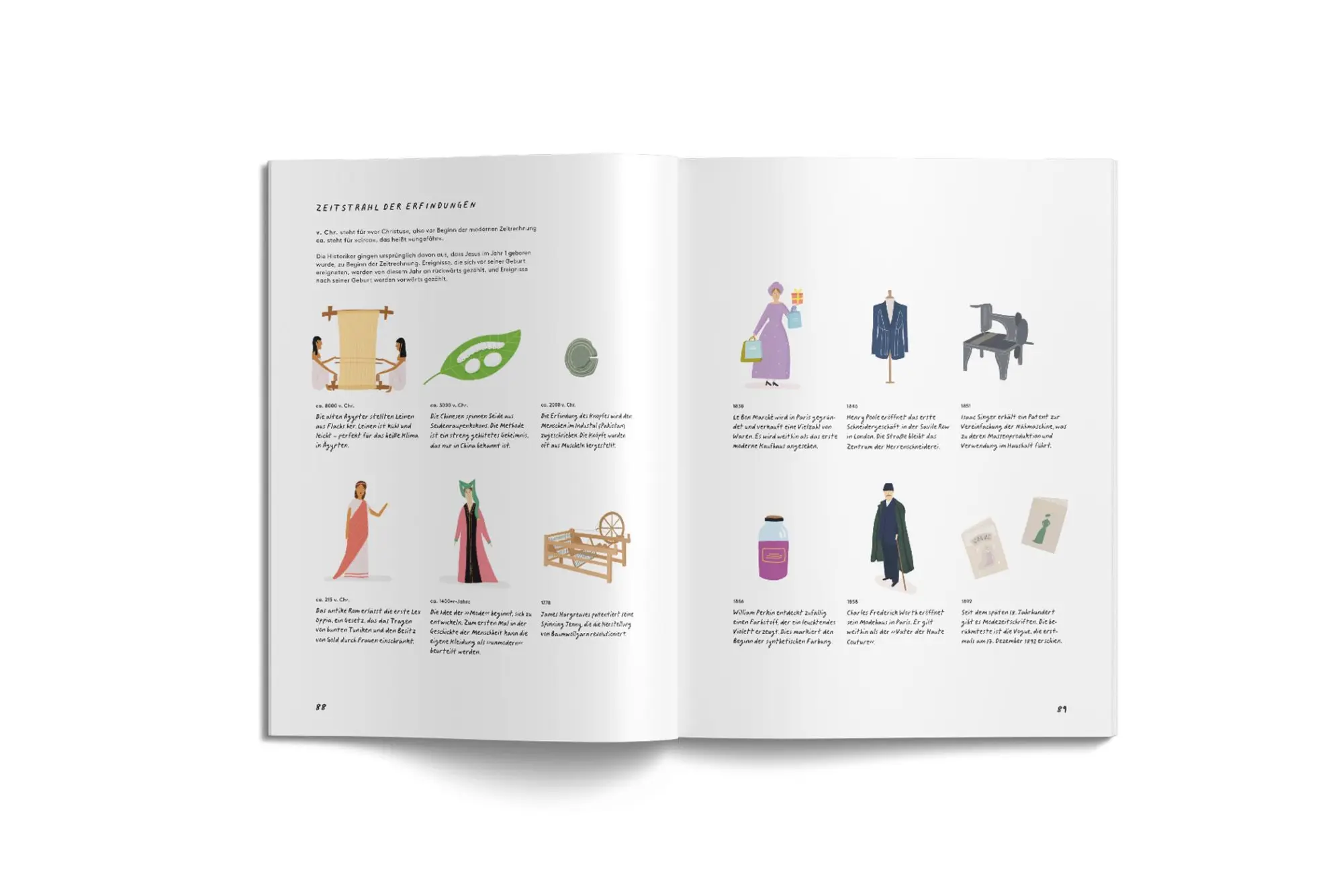 Bild: 9783038763529 | Die Geschichte der Mode für Kinder | Celia Joicey (u. a.) | Buch
