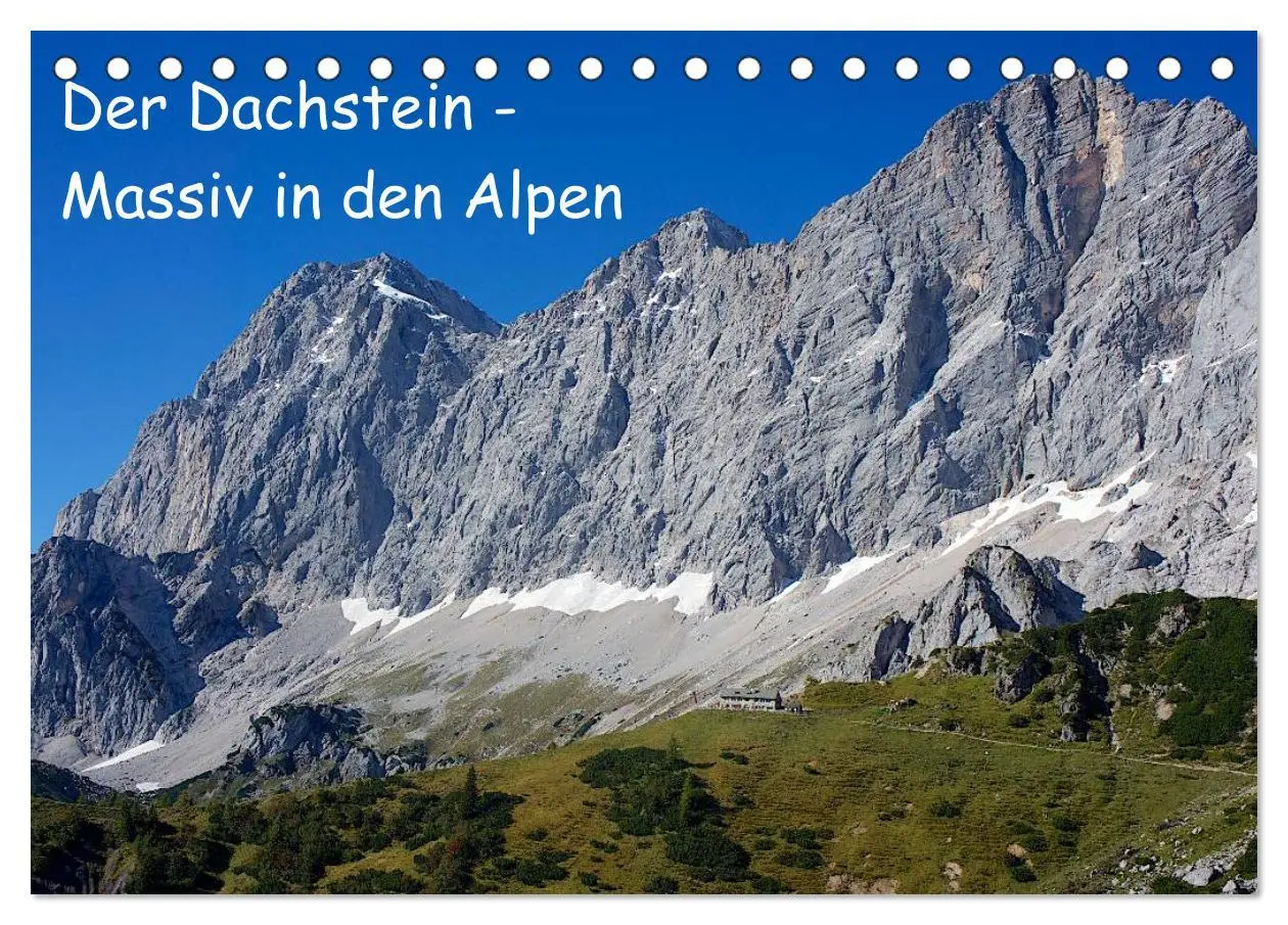 Cover: 9783516173529 | Der Dachstein - Massiv in den Alpen (Tischkalender 2026 DIN A5...