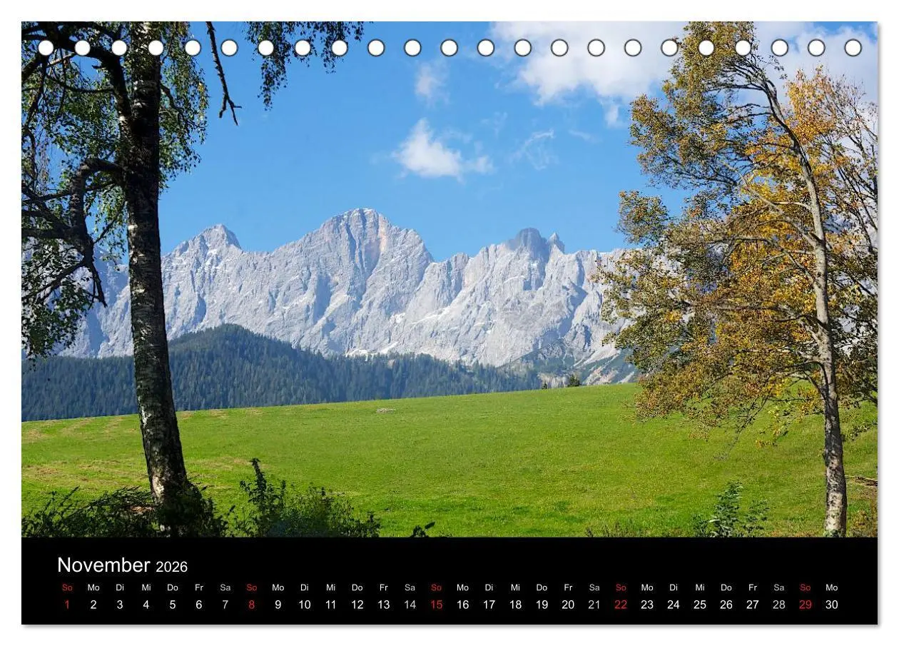 Bild: 9783516173529 | Der Dachstein - Massiv in den Alpen (Tischkalender 2026 DIN A5...