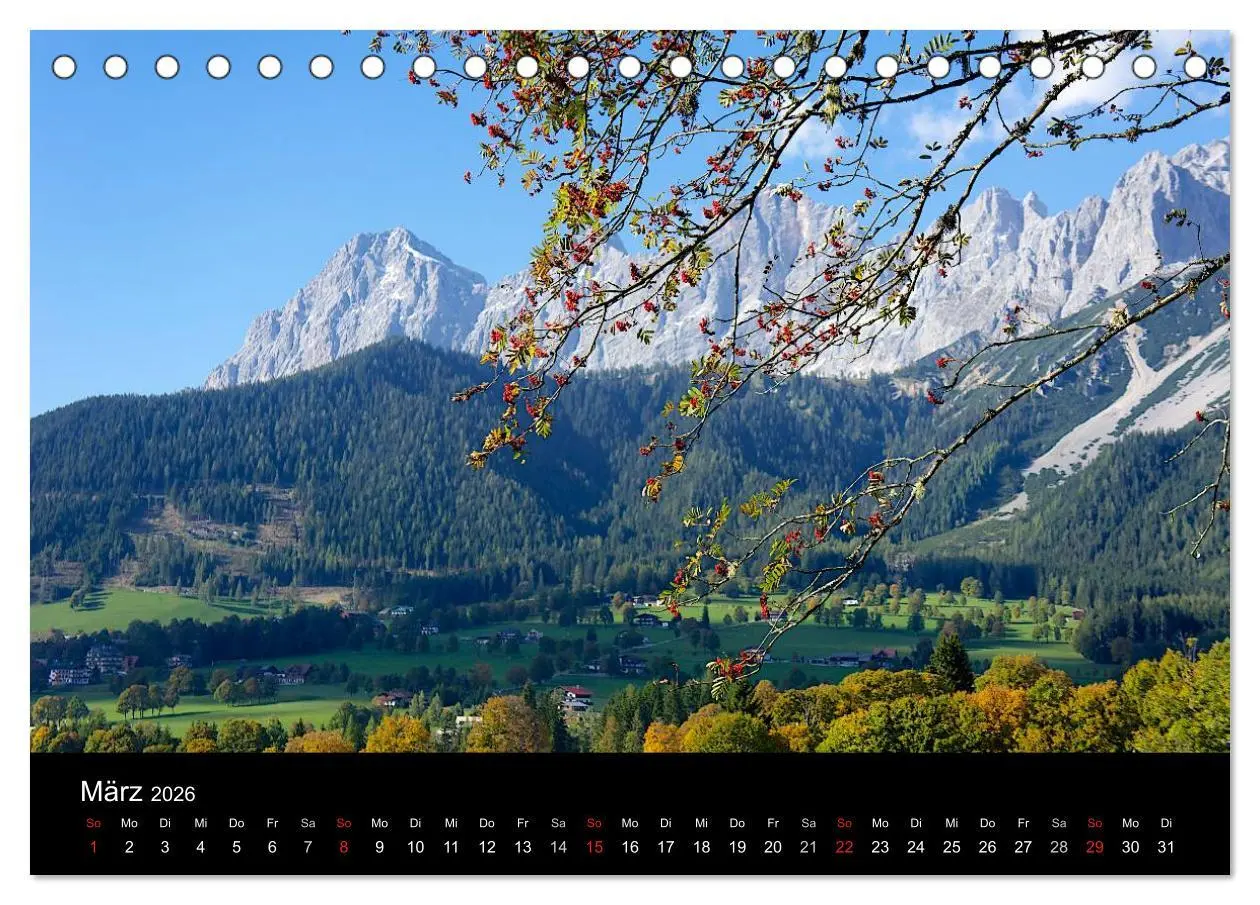 Bild: 9783516173529 | Der Dachstein - Massiv in den Alpen (Tischkalender 2026 DIN A5...