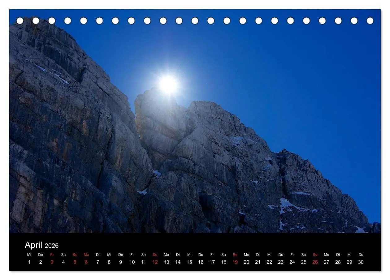 Bild: 9783516173529 | Der Dachstein - Massiv in den Alpen (Tischkalender 2026 DIN A5...