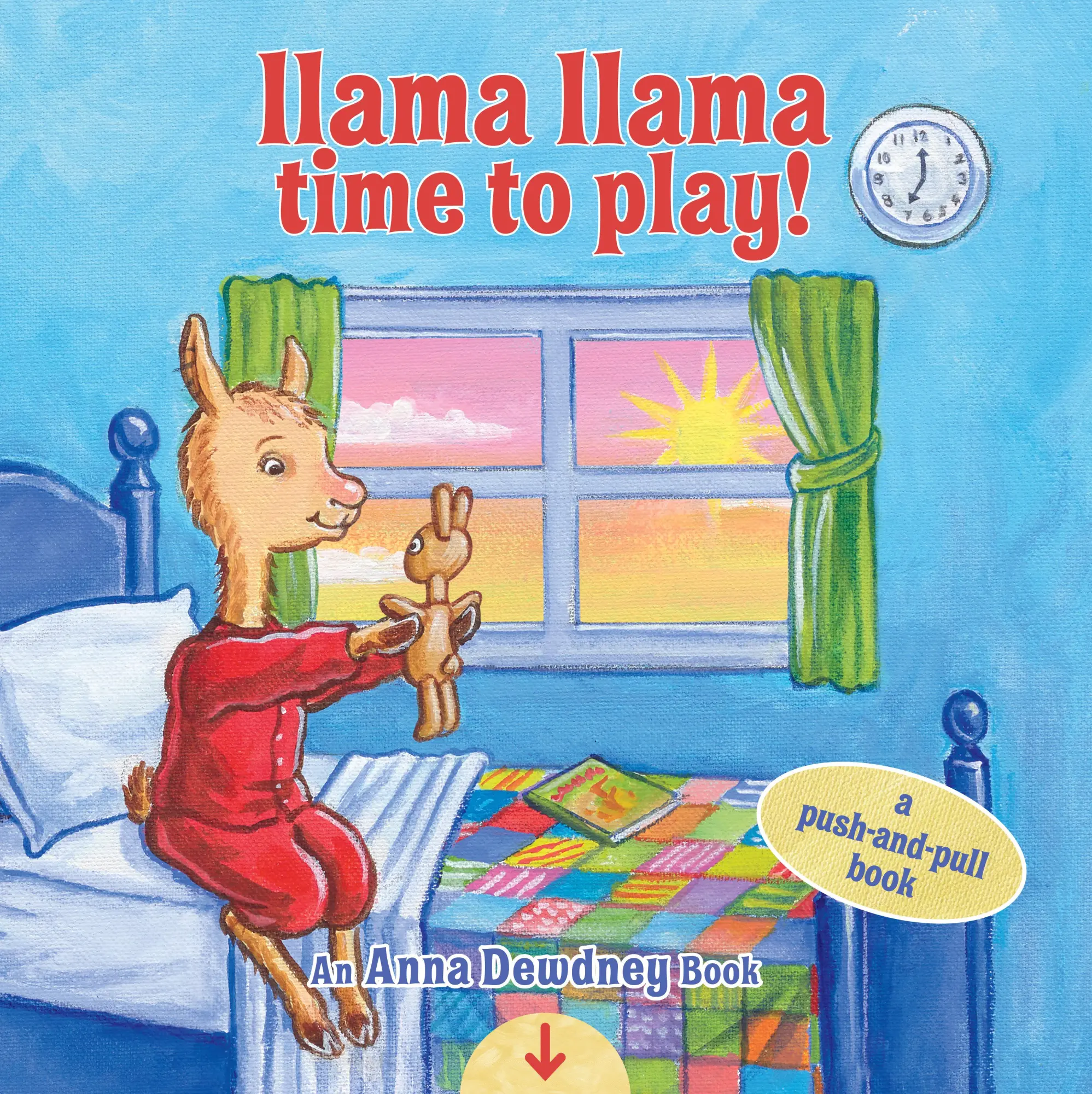 Cover: 9780593383629 | Llama Llama Time to Play | A Push-And-Pull Book | Anna Dewdney | Buch