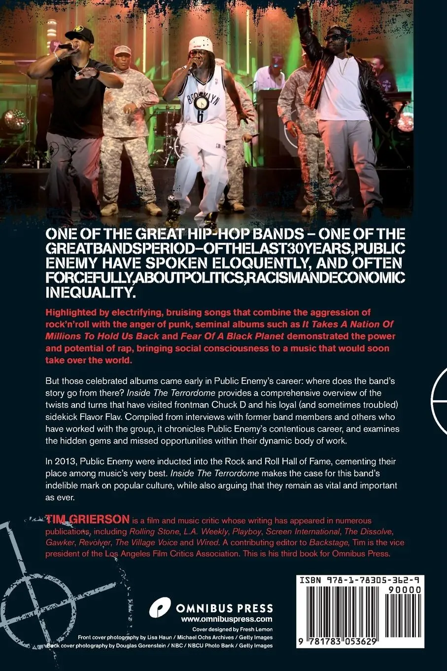 Rückseite: 9781783053629 | Public Enemy | Inside the Terror Dome | Tim Grierson | Taschenbuch