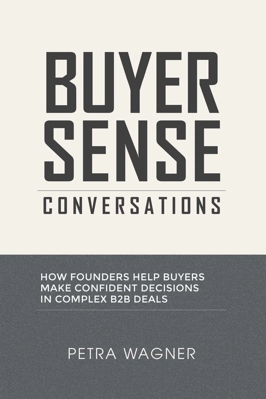 Cover: 9781970853629 | Buyer Sense Conversations | Petra Wagner | Taschenbuch | Englisch