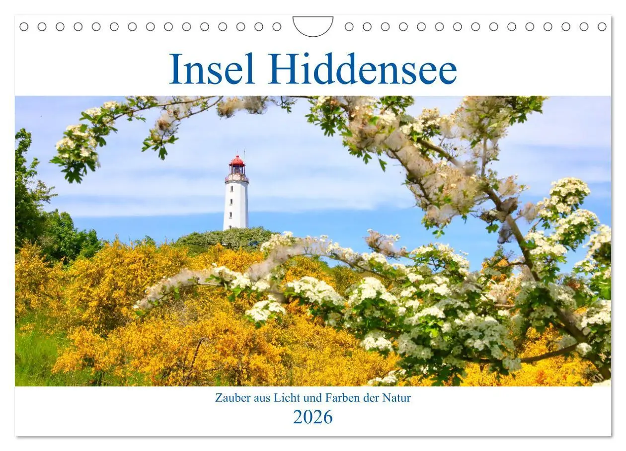 Cover: 9783457693629 | Hiddensee mon amour (Wandkalender 2026 DIN A4 quer), CALVENDO...