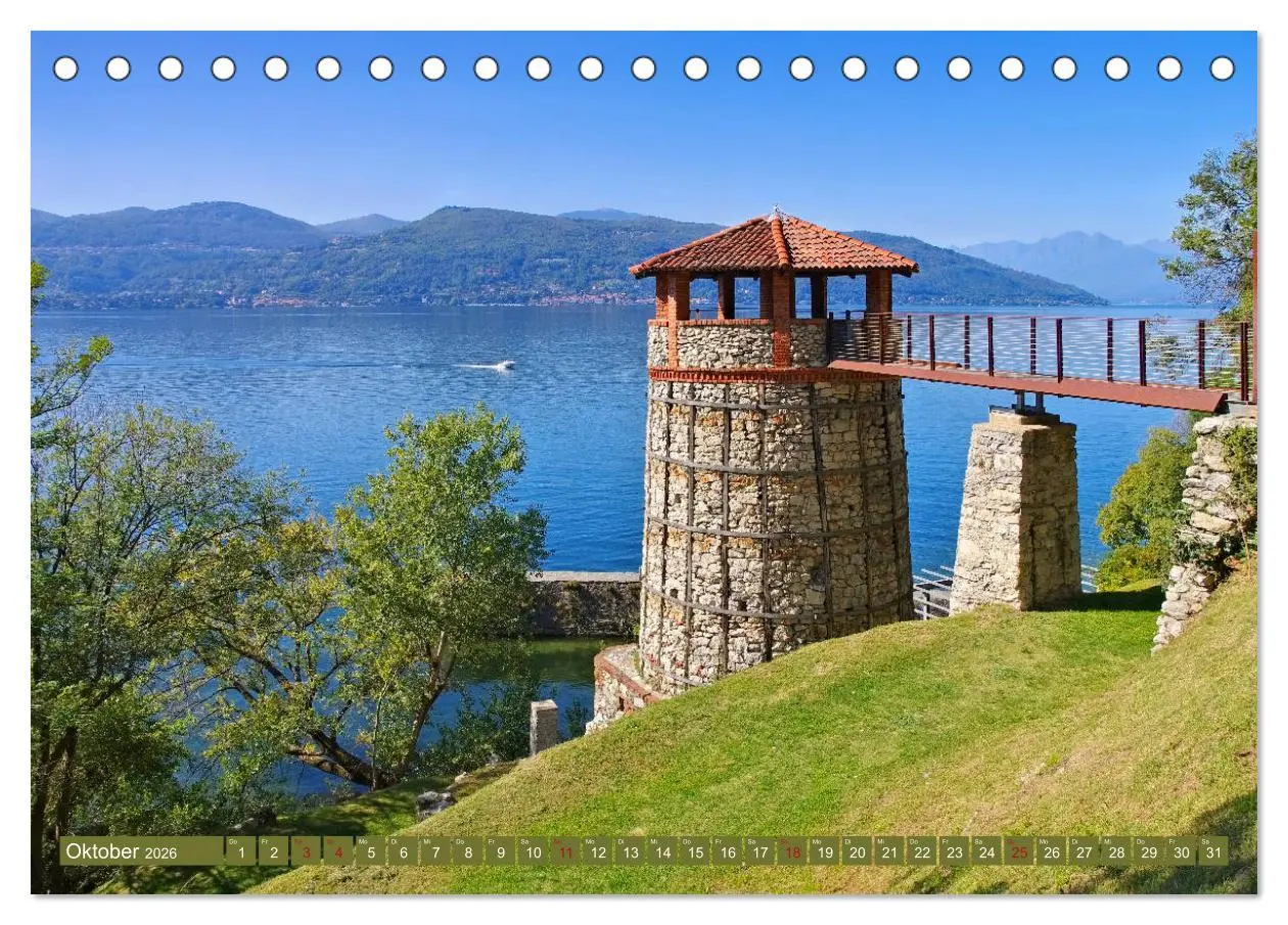 Bild: 9783457833629 | Lago Maggiore - Bezaubernde Orte am Ostufer (Tischkalender 2026 DIN...