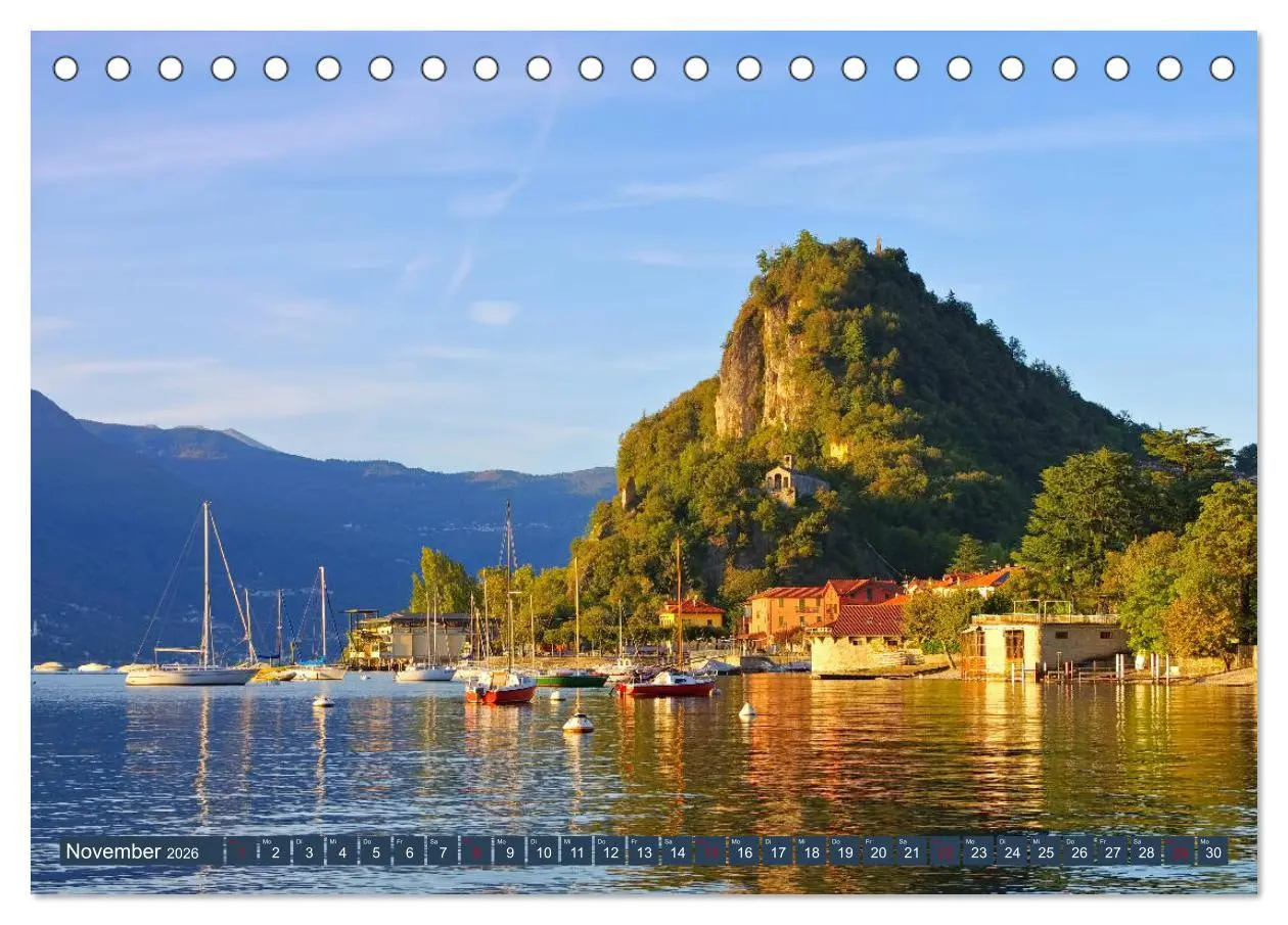 Bild: 9783457833629 | Lago Maggiore - Bezaubernde Orte am Ostufer (Tischkalender 2026 DIN...