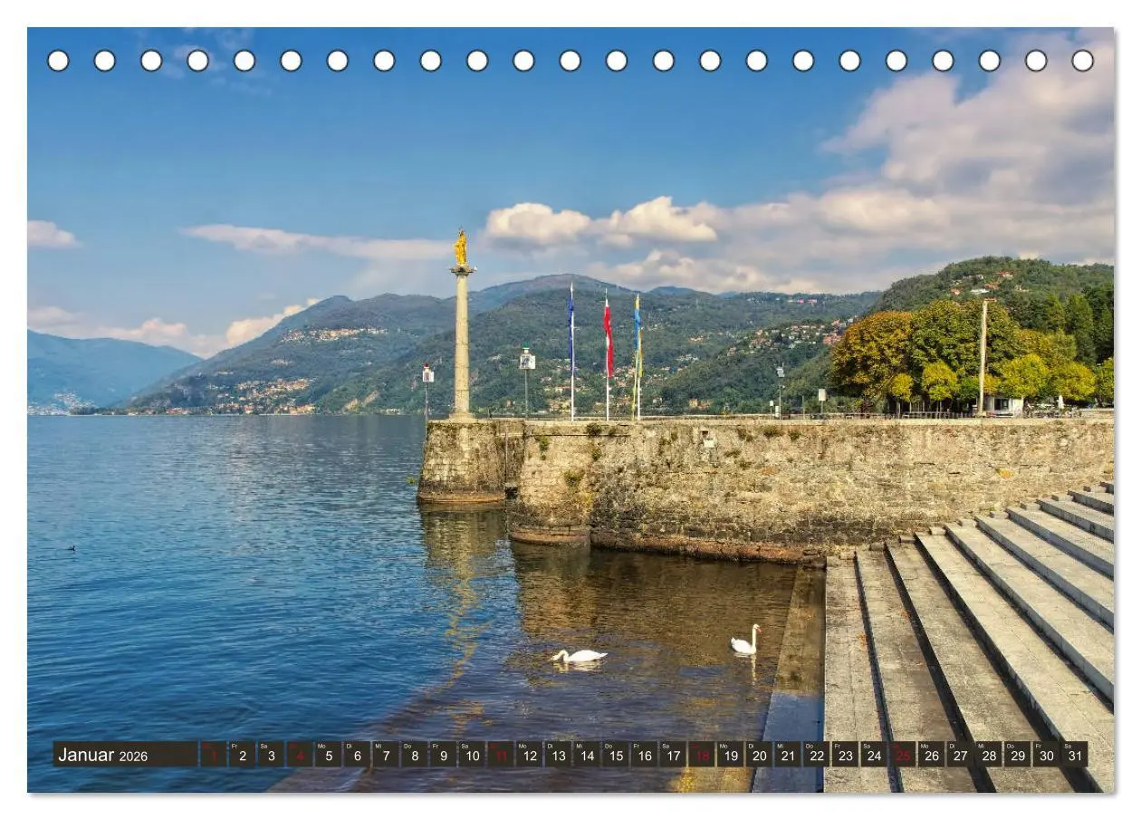 Bild: 9783457833629 | Lago Maggiore - Bezaubernde Orte am Ostufer (Tischkalender 2026 DIN...