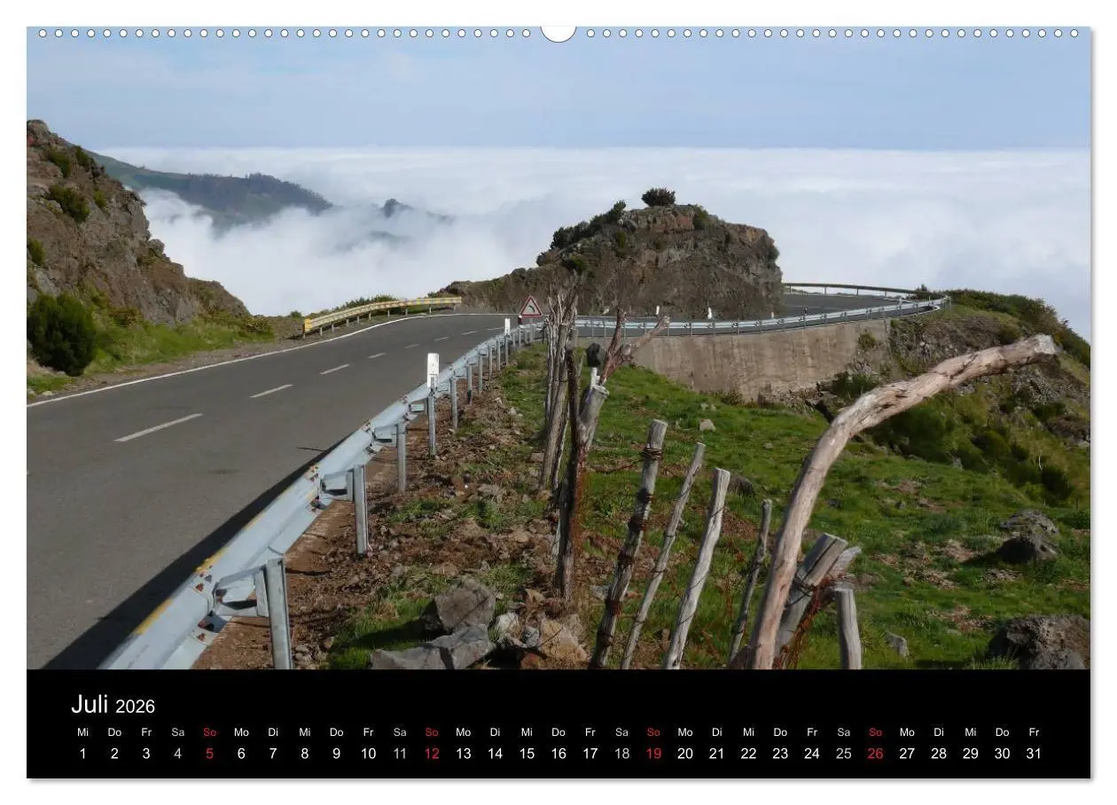 Bild: 9783516163629 | Madeira 2026 (Wandkalender 2026 DIN A2 quer), CALVENDO Monatskalender