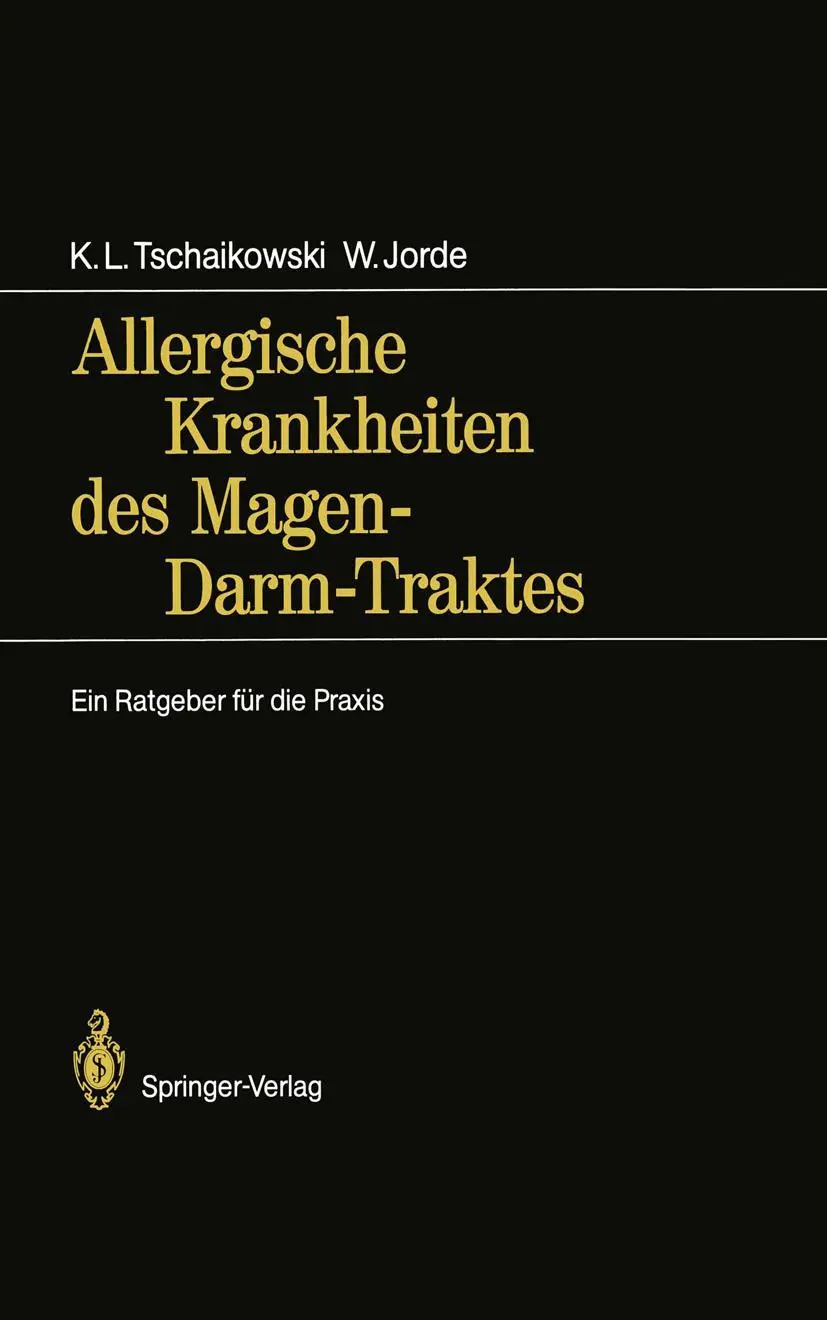 Cover: 9783540513629 | Allergische Krankheiten des Magen-Darm-Traktes | Jorde (u. a.) | Buch