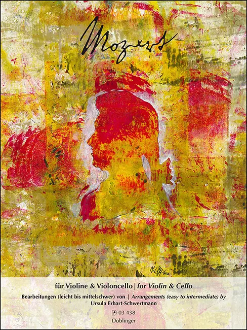 Cover: 9790012203629 | Mozart for Violin and Cello | Arrangements easy to intermediate | Buch