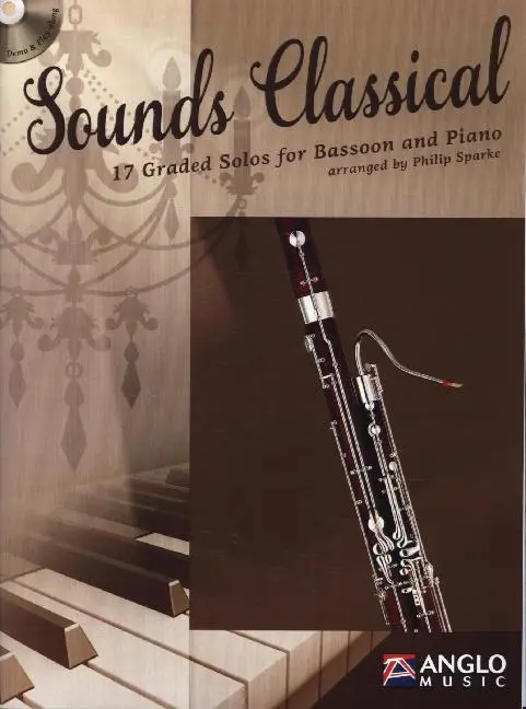 Cover: 9790570293629 | Sounds Classical | 17 Graded Solos for Bassoon and Piano | Sparke